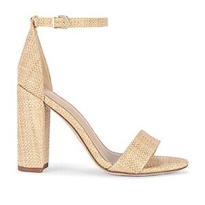 New Sam‎ Edelman YARO Ankle Strap Sandals Bleached Beachwood ~Size 5.5